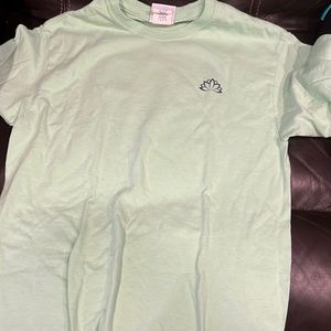 Simply southern light green t shirt